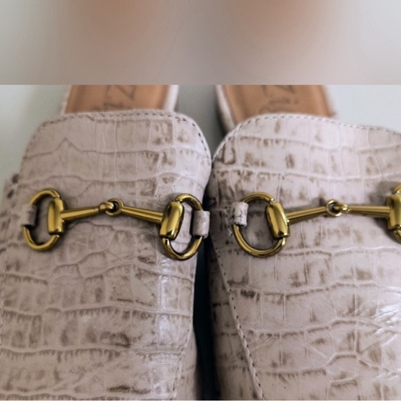 LEATHER ZIGI ARTISAN CROC MULES - Picture 4 of 7